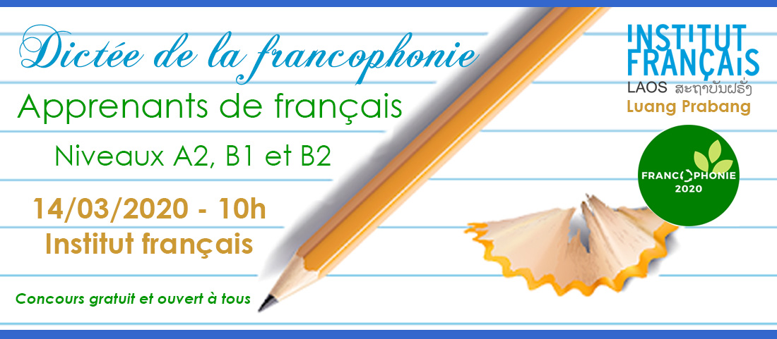 Luang Prabang : Dictée de la francophonie