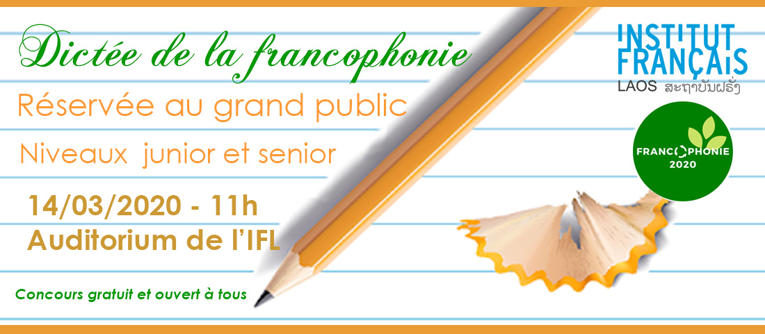 Concours de dictée : Grand public