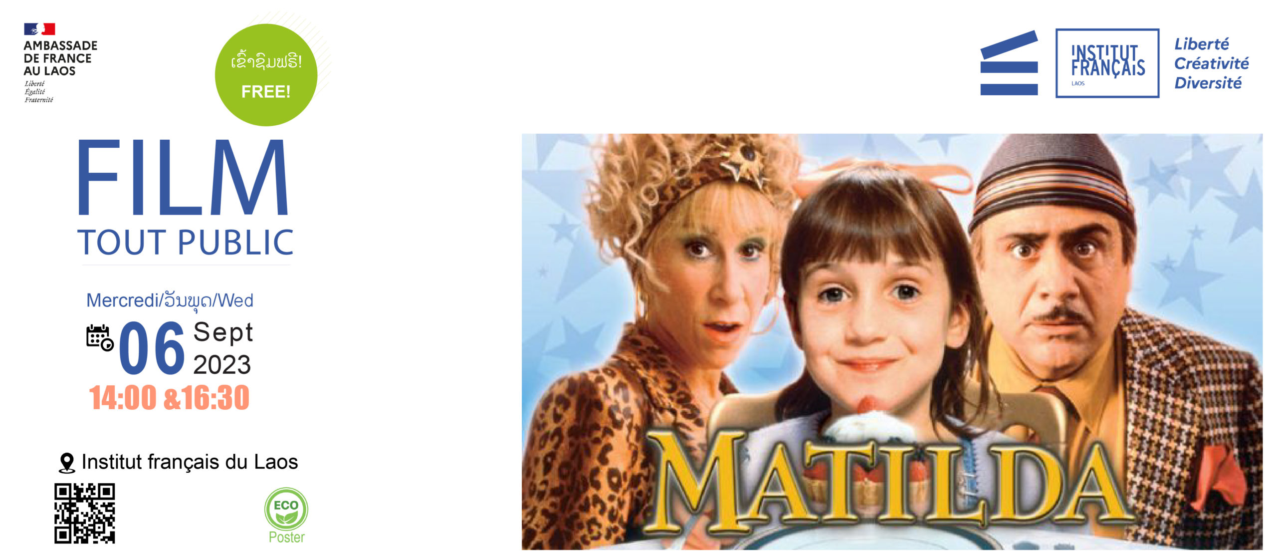 Film pour enfants - Matilda