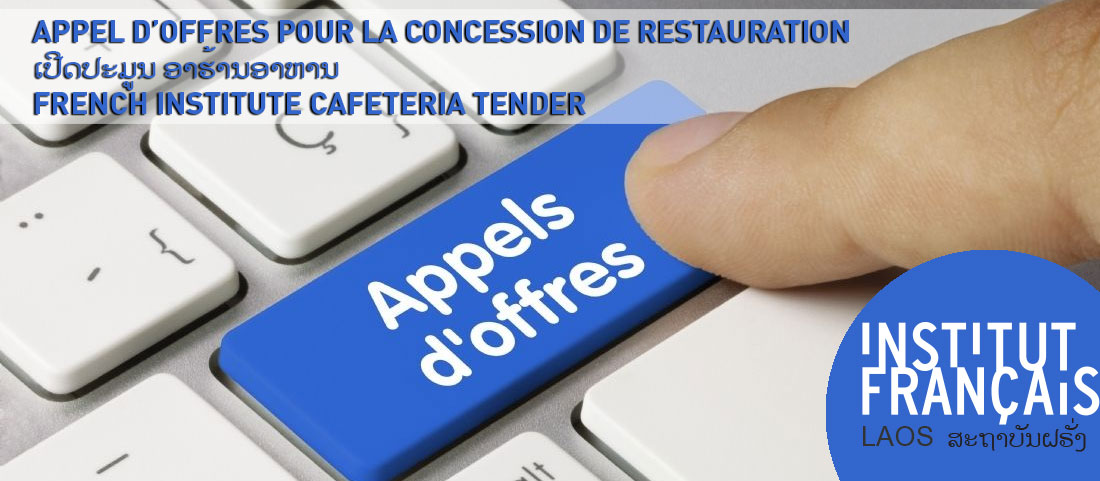 Appel d'offres pour la concession de restauration