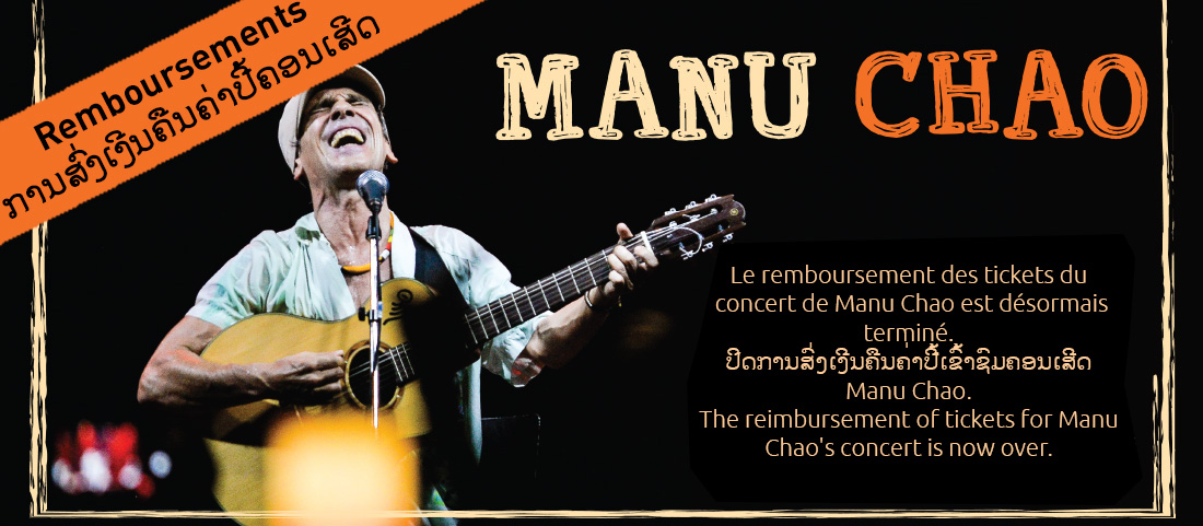 The reimbursement of tickets for Manu Chao's concert is now over.