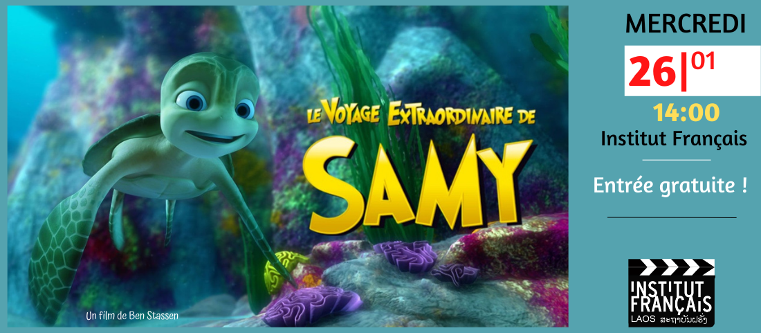 CINEMA-ENFANT “LE VOYAGE EXTRAORDINAIRE DE SAMY”, BEN STASSEN, 2010, 1H22